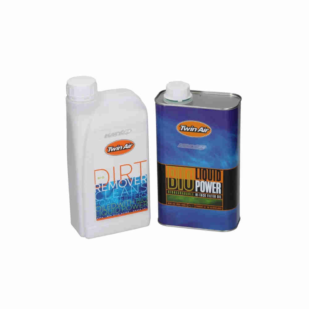 TWIN AIR Bio Pack Luftfilter-Wartung Bio Liquid Power + Bio Dirt Remover