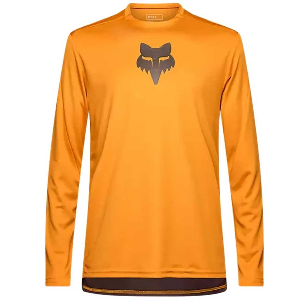 FOX RANGER LS JERSEY FOX HEAD langärmlig für Kinder Caramel
