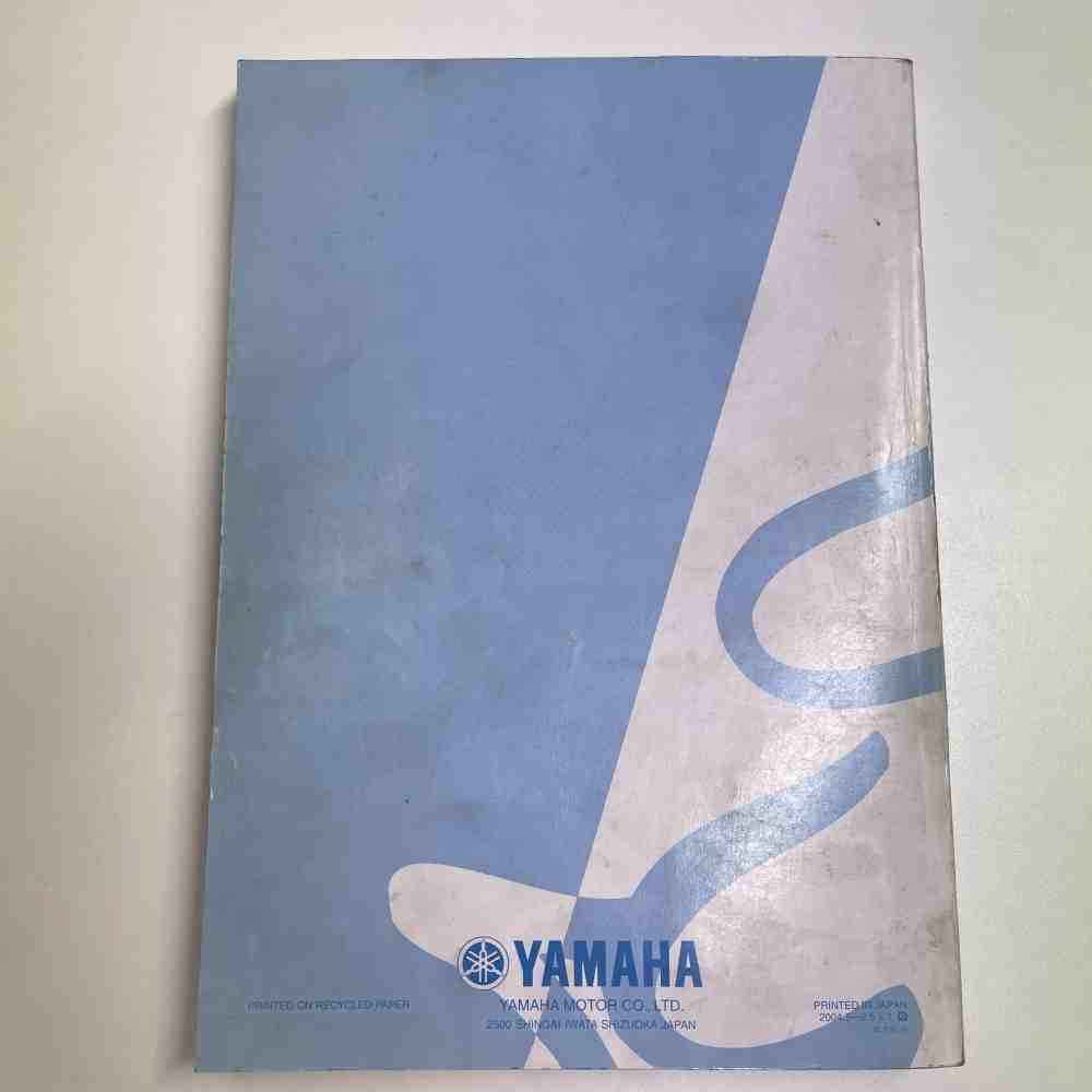 YAMAHA YZ 125 (T)/T1 2005 1C3-28199-30 Motorrad-Handbuch gebraucht