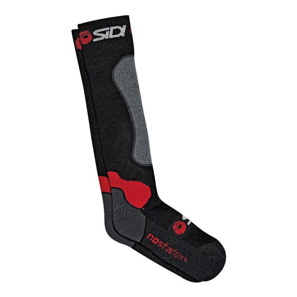SIDI Road Socken schwarz rot (212)