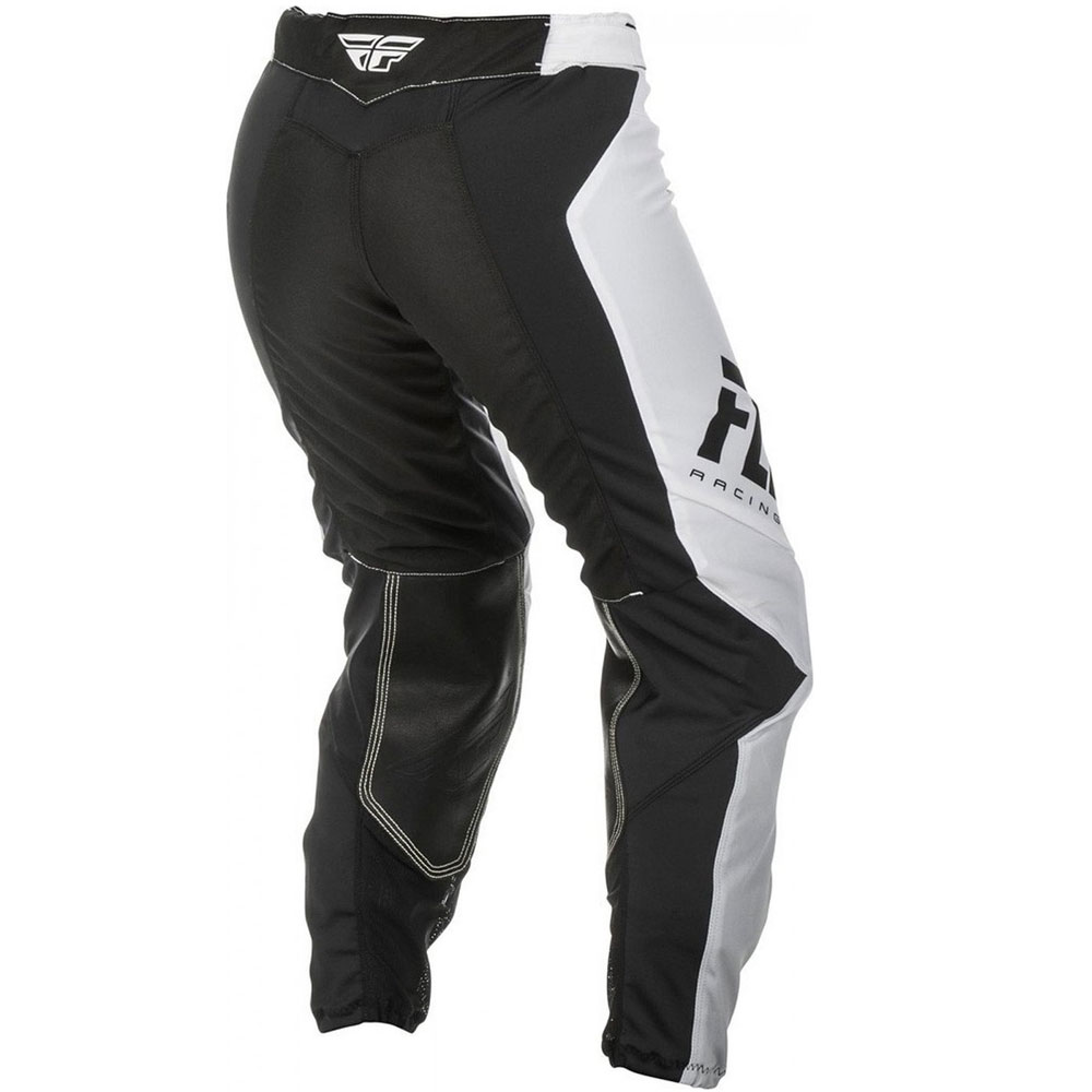 FLY Lite Frauen Motocross Hose weiss schwarz