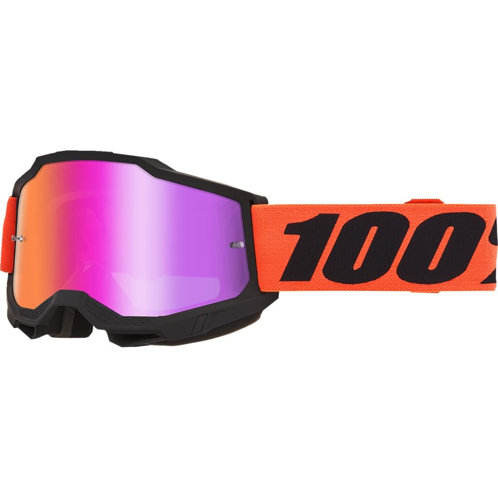100% Accuri 2 Brille Ferran verspiegelt rot