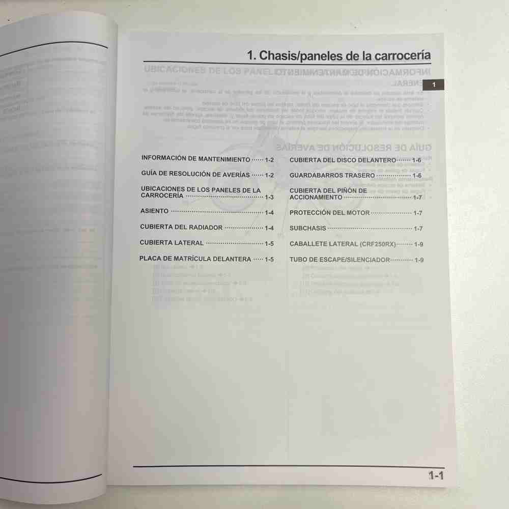 HONDA CRF 250R/RX 2022 65K95X10 00X65-K95-X100 Motorrad-Handbuch gebraucht