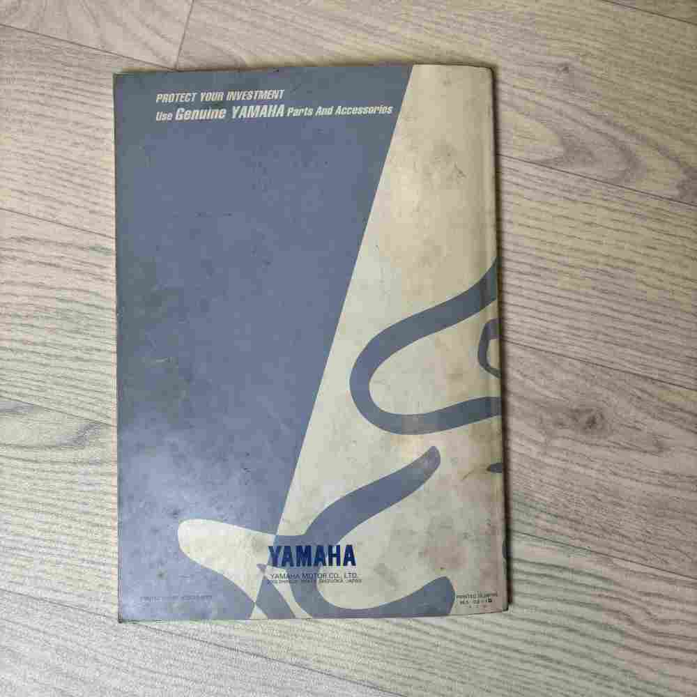YAMAHA PW 80 (J) 3RV-28199-86 Motorrad-Handbuch gebraucht