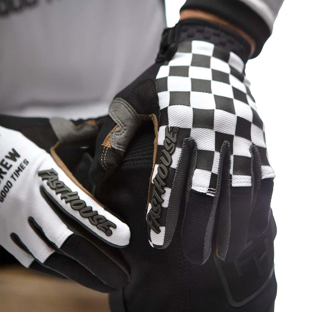 FASTHOUSE Speedstyle Haven Handschuhe weiss schwarz