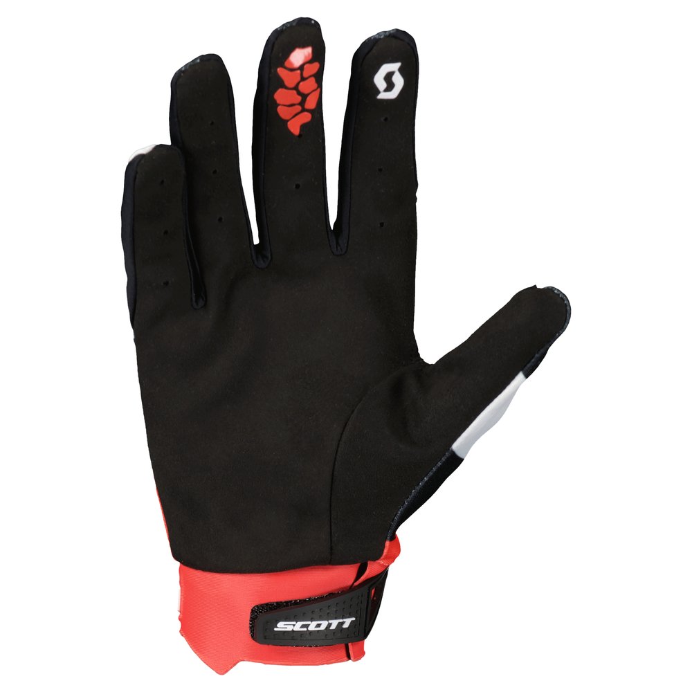 SCOTT Evo Race Handschuhe weiss rot SCOTT Evo Race Handschuhe weiss rot