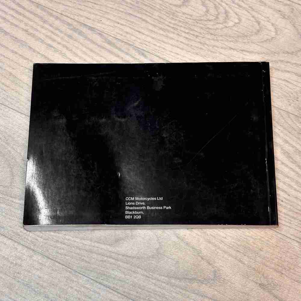 CCM R30 644 & Dual Sport 644 Motorrad-Handbuch gebraucht