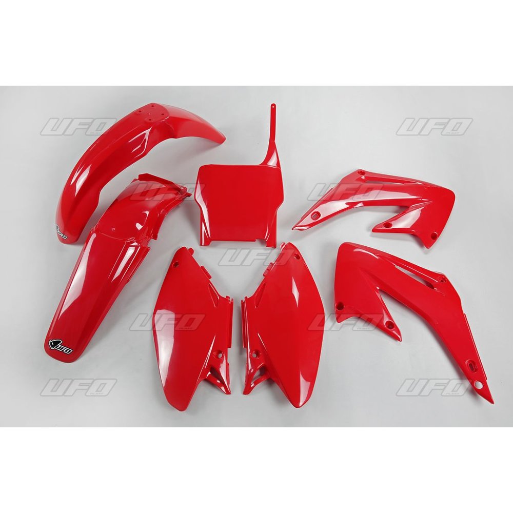 UFO Komplettes Karosserie-Kit Plastikteile Honda CR 125/250 05-07 rot