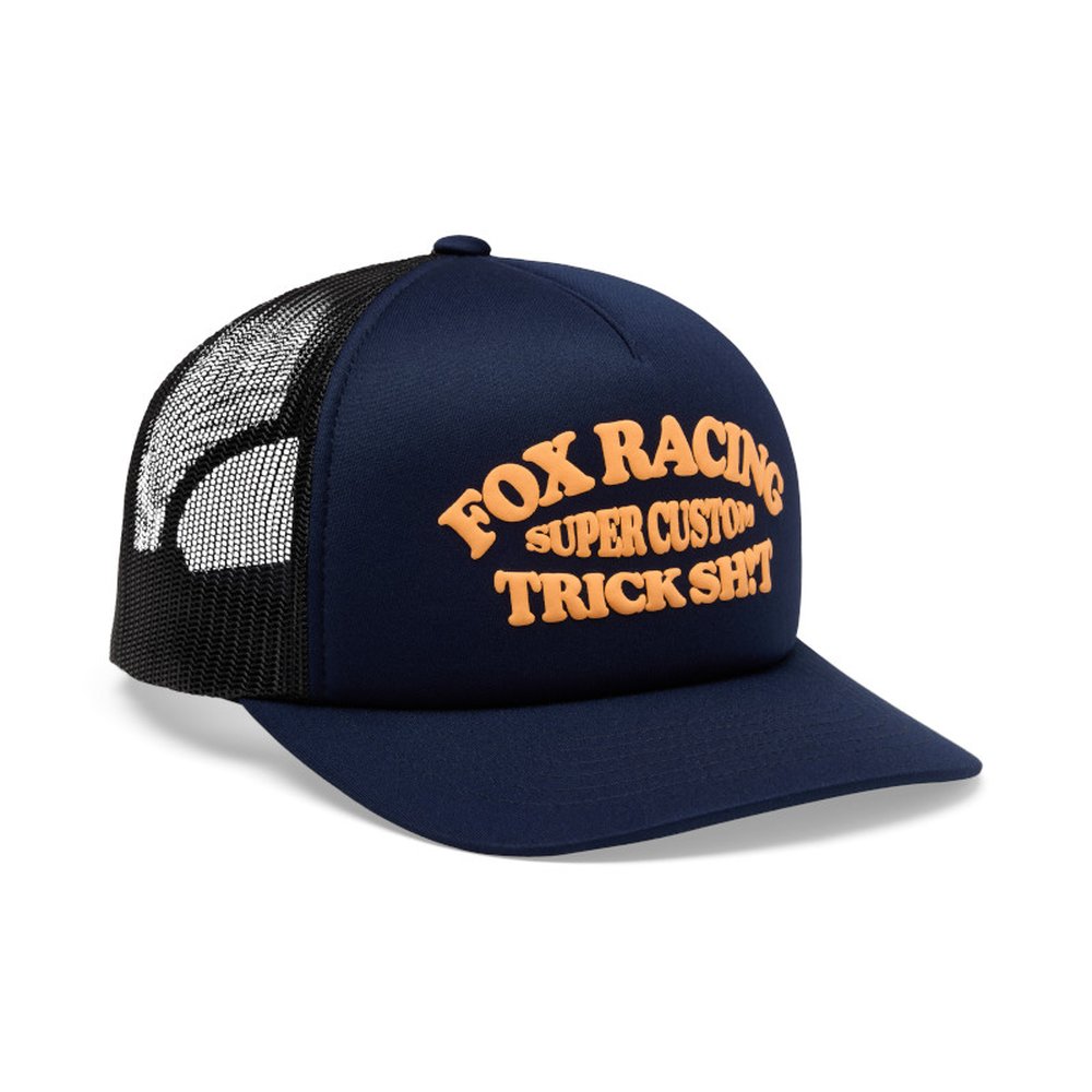 FOX TRICK MESH TRUCKER HAT Kappe Midnight