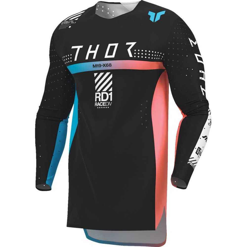 THOR Sportmode Synth Jersey schwarz