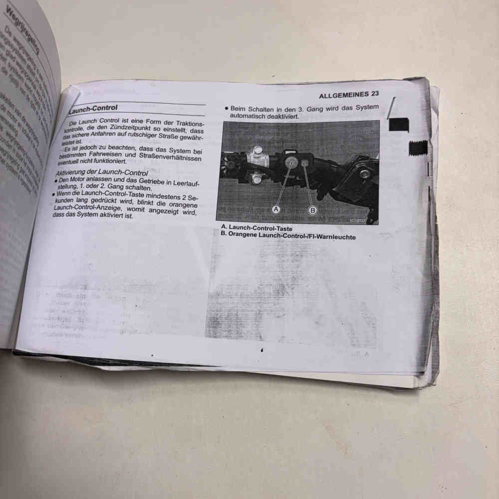 KAWASAKI KX 450 FD 2013 99976-1719 Motorrad-Handbuch gebraucht