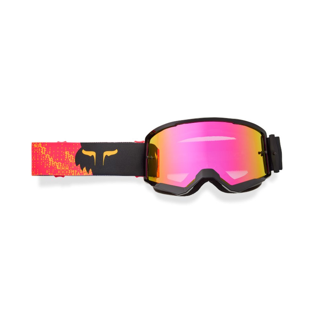 FOX MAIN KAIROS GOGGLE Brille - SPARK verspiegelt Tangerine