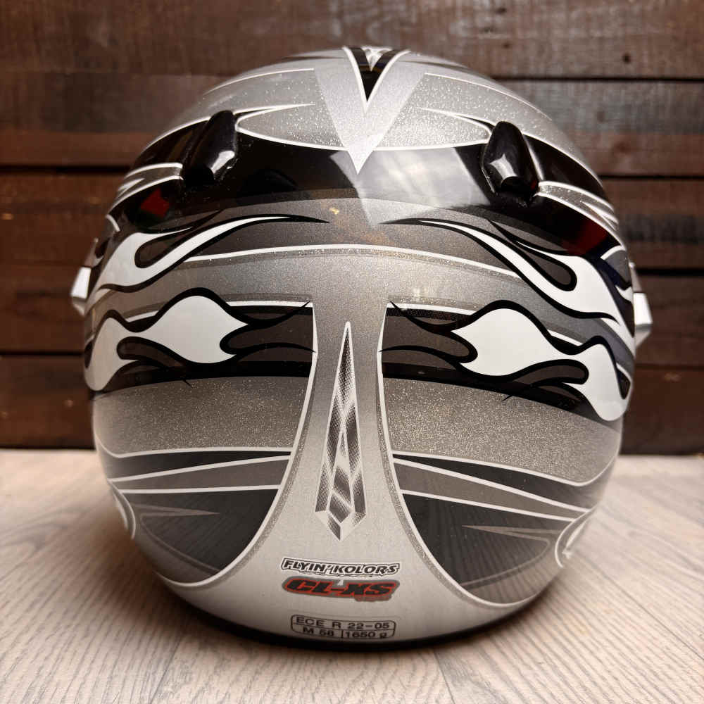 HJC CL-XS Vapor Adventure Helm silber