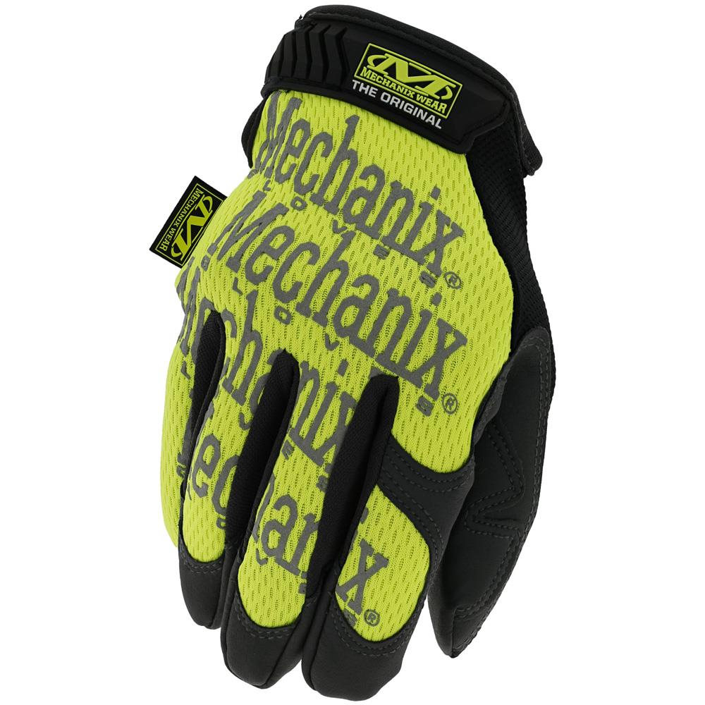 MECHANIX Hi-Viz Original Mechaniker Handschuhe gelb