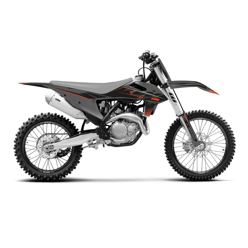 BLACKBIRD RACING Dekorsatz passend für KTM schwarz
