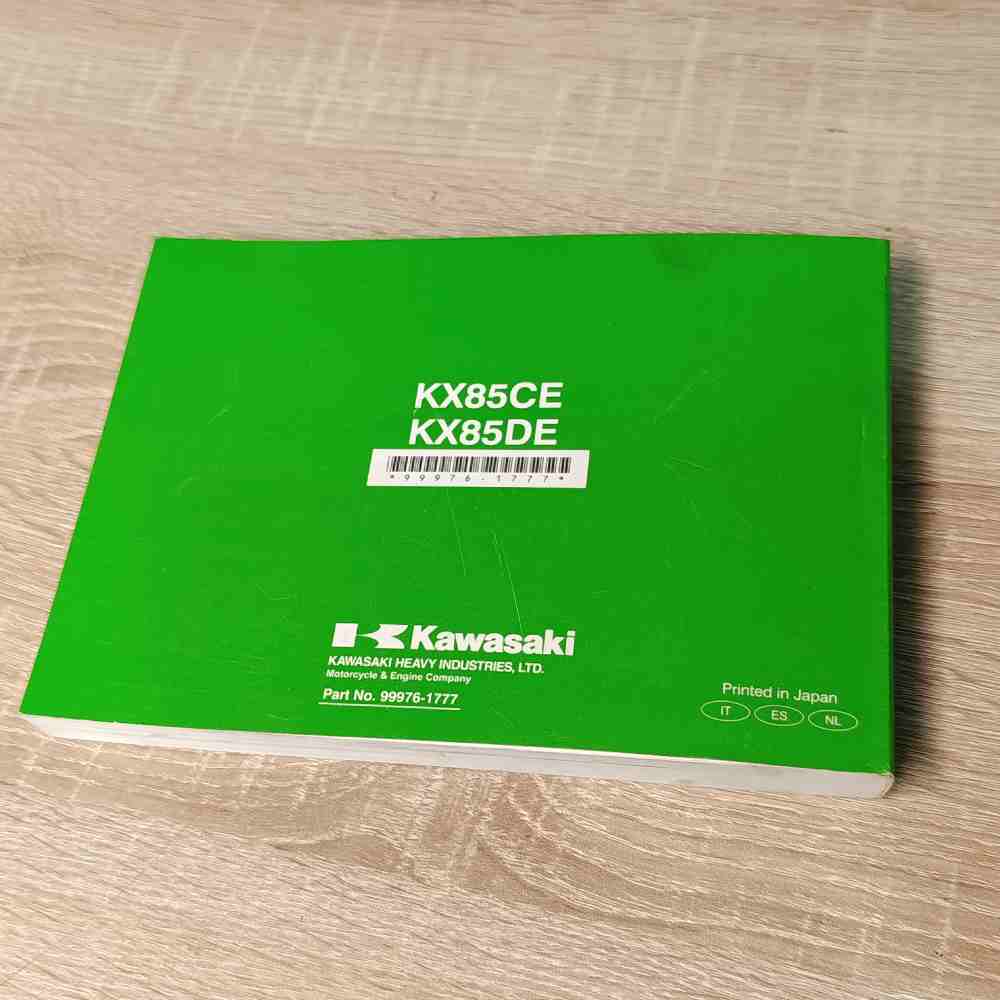 KAWASAKI KX85CE KX85-IIDE 2014 99976-1777 Motorrad-Handbuch gebraucht