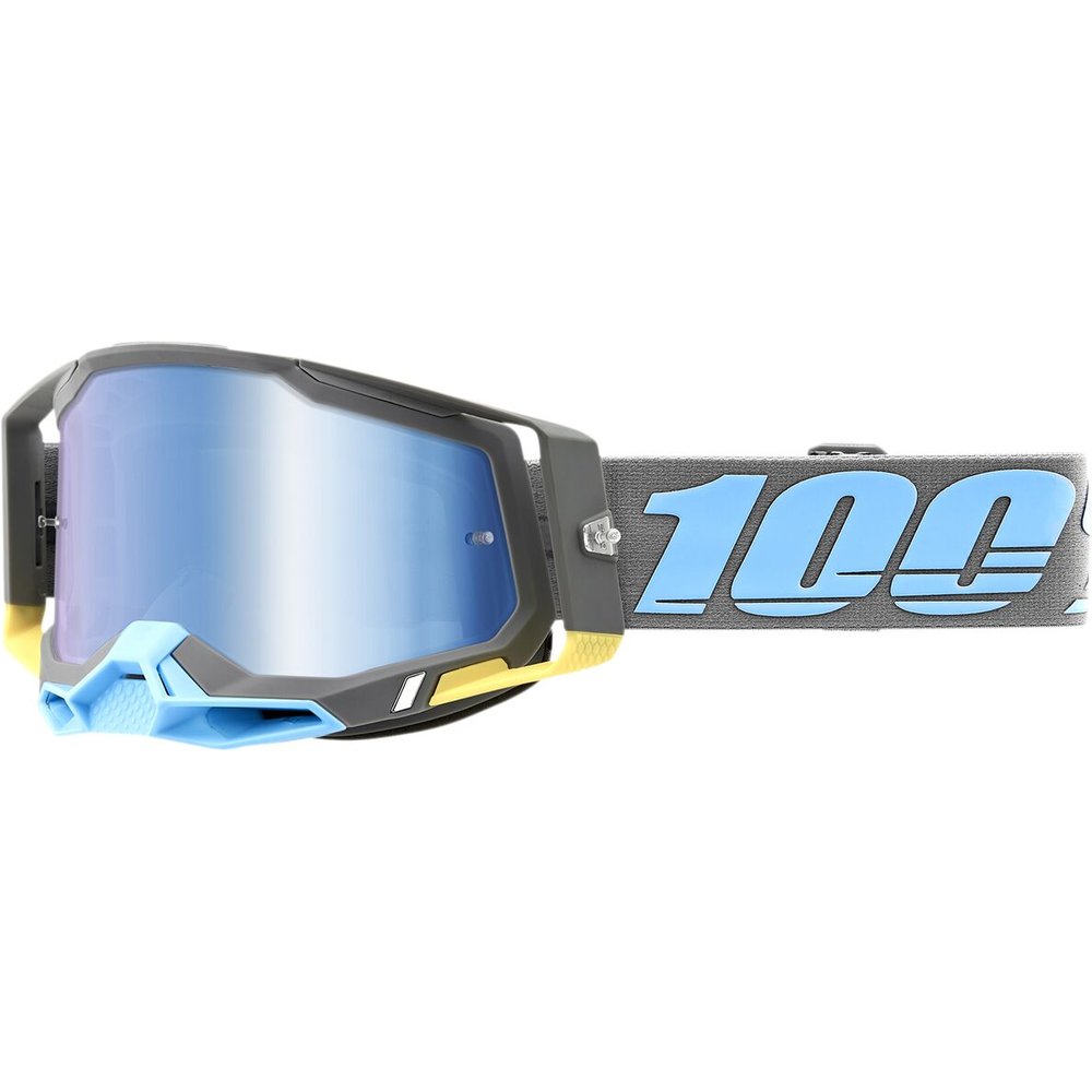 100% Racecraft 2 Brille Trinidad blau verspiegelt