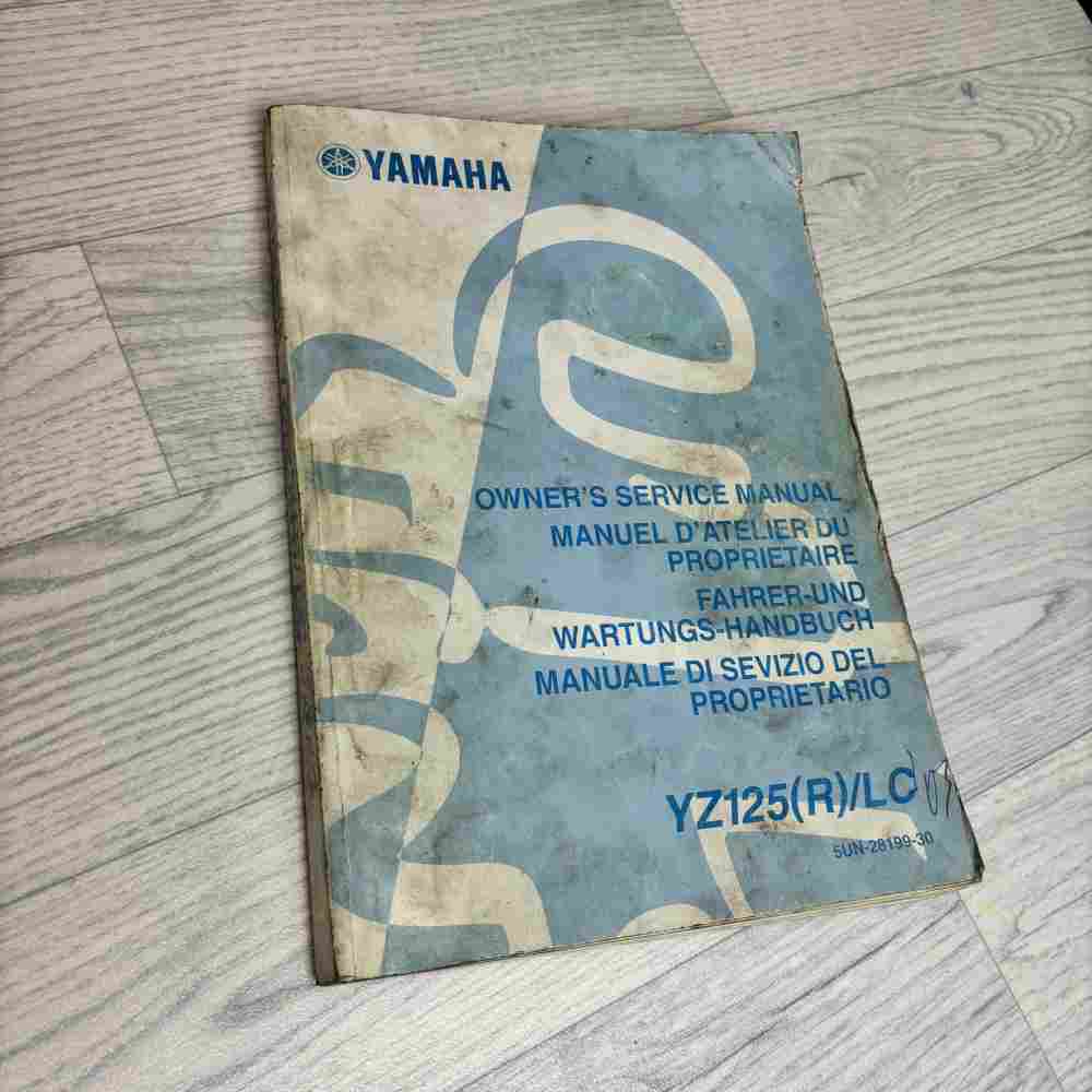 YAMAHA YZ 125 (R)/LC 2003 5UN-28199-30 Motorrad-Handbuch gebraucht