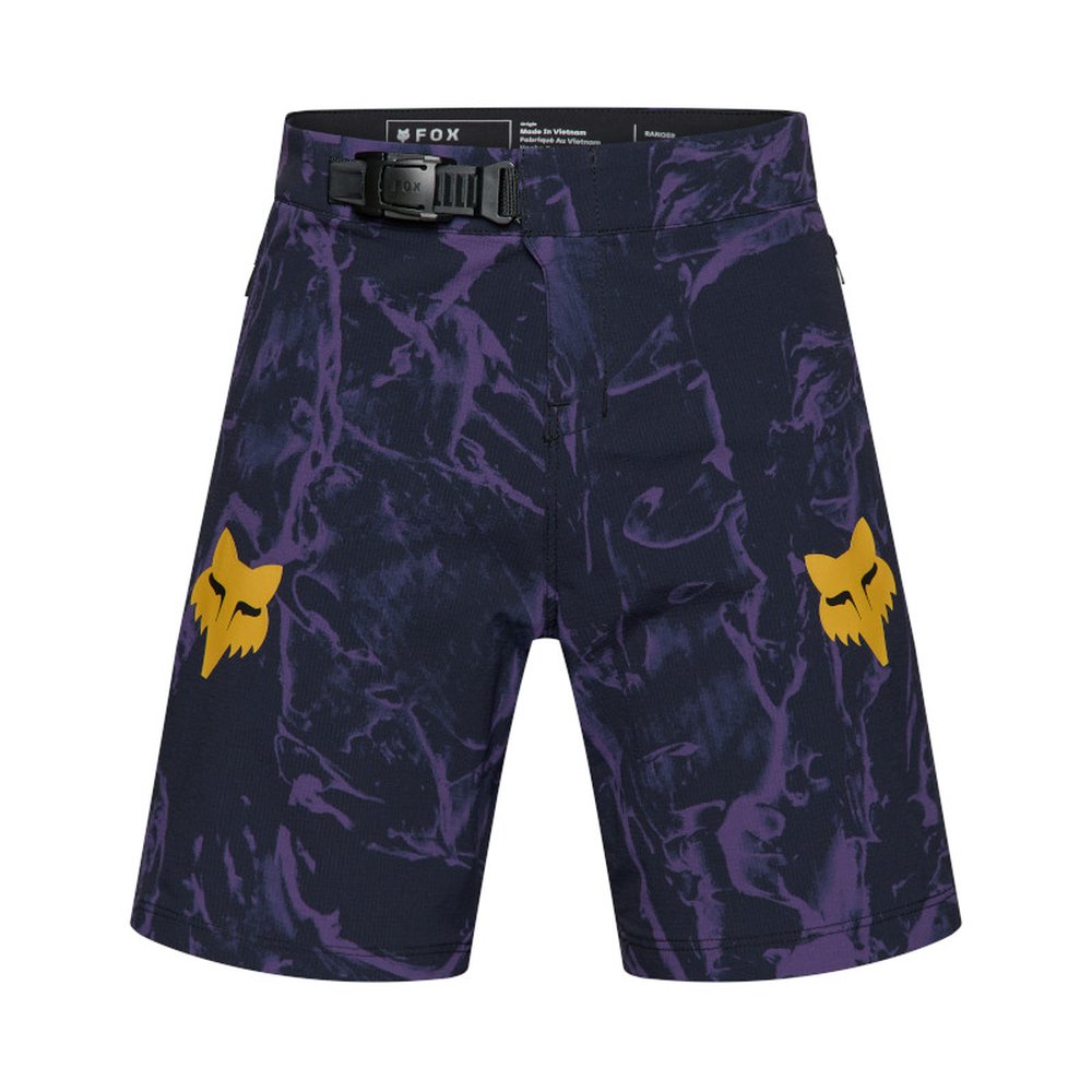 FOX YOUTH RANGER SHORT IMAGE PRINT kurze MTB Hose für Kinder Plum