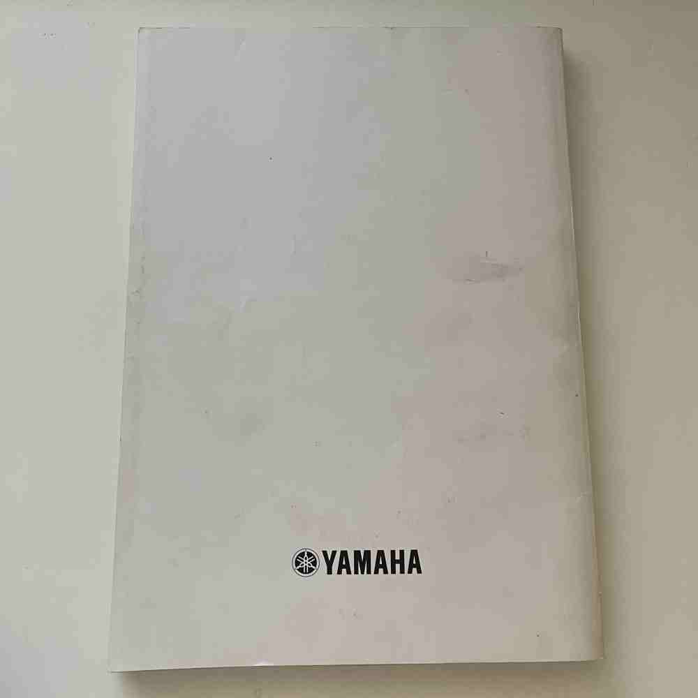 YAMAHA WR 450F(B) 2012 1DX-19590-50 Motorrad-Handbuch gebraucht