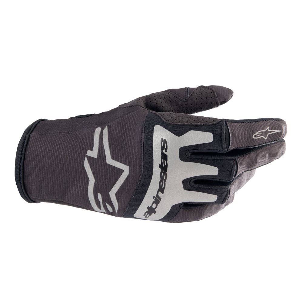 ALPINESTARS Techstar MX MTB Handschuhe schwarz silber