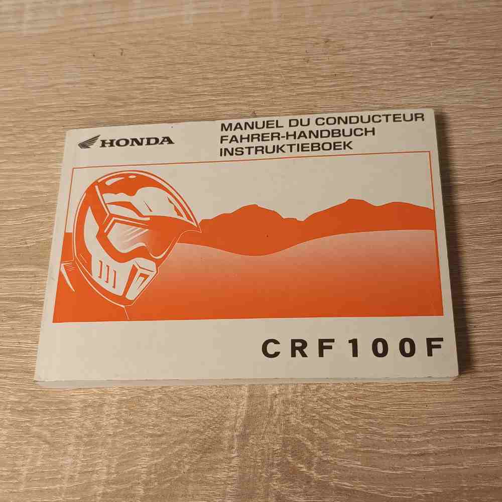 HONDA CRF100F 2005 37KSJ810 00X37-KSJ-8100 Motorrad-Handbuch gebraucht