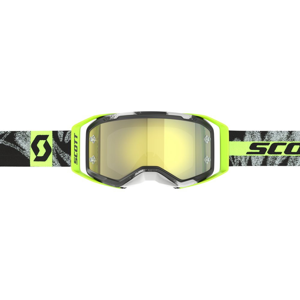 SCOTT Brille Prospect 2.0 caviar schwarz/safety gelb gelb chrome SCOTT Brille Prospect 2.0 caviar schwarz/safety gelb gelb chrome