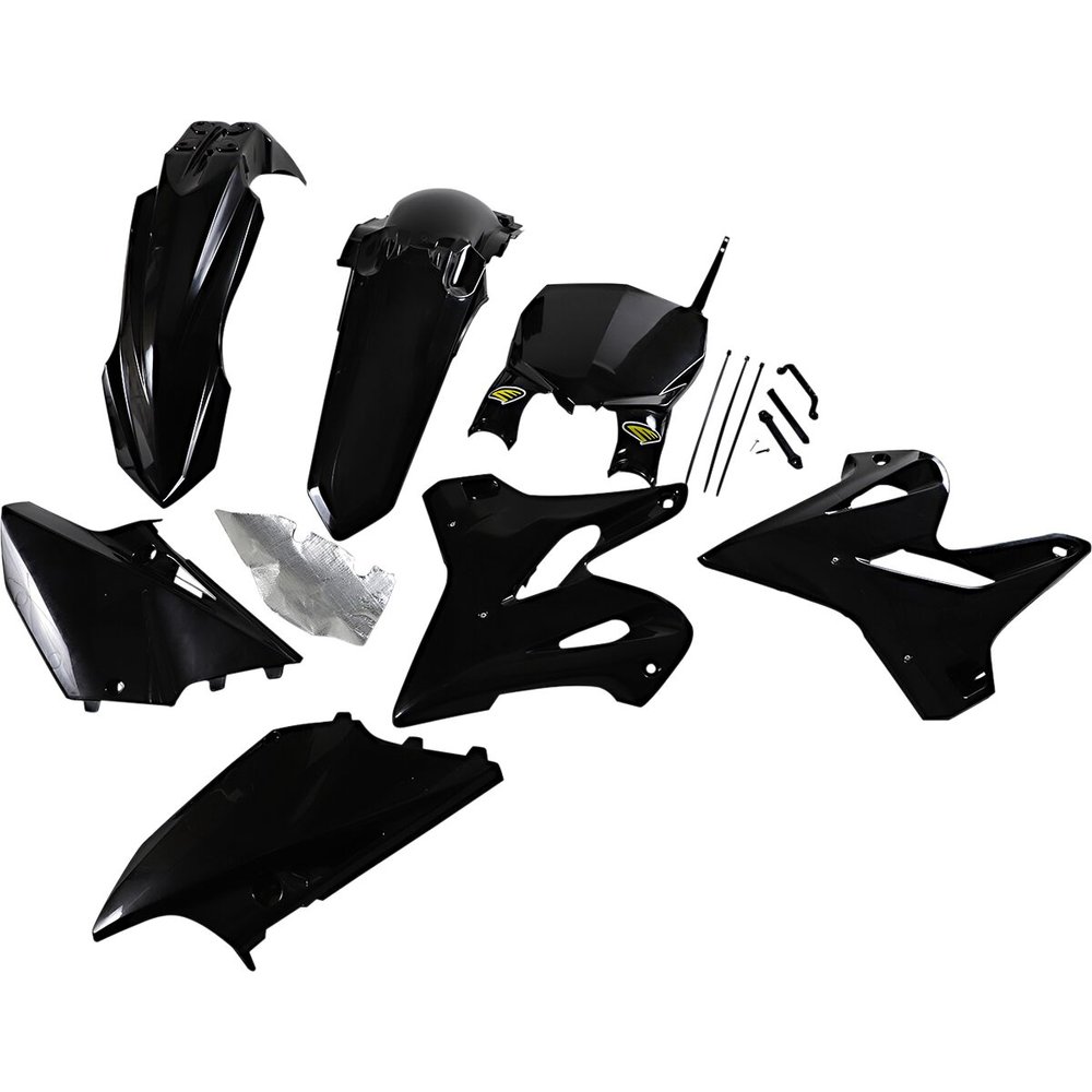 CYCRA Powerflow Komplettes Verkleidungs-Kit Yamaha YZ 15-19 schwarz