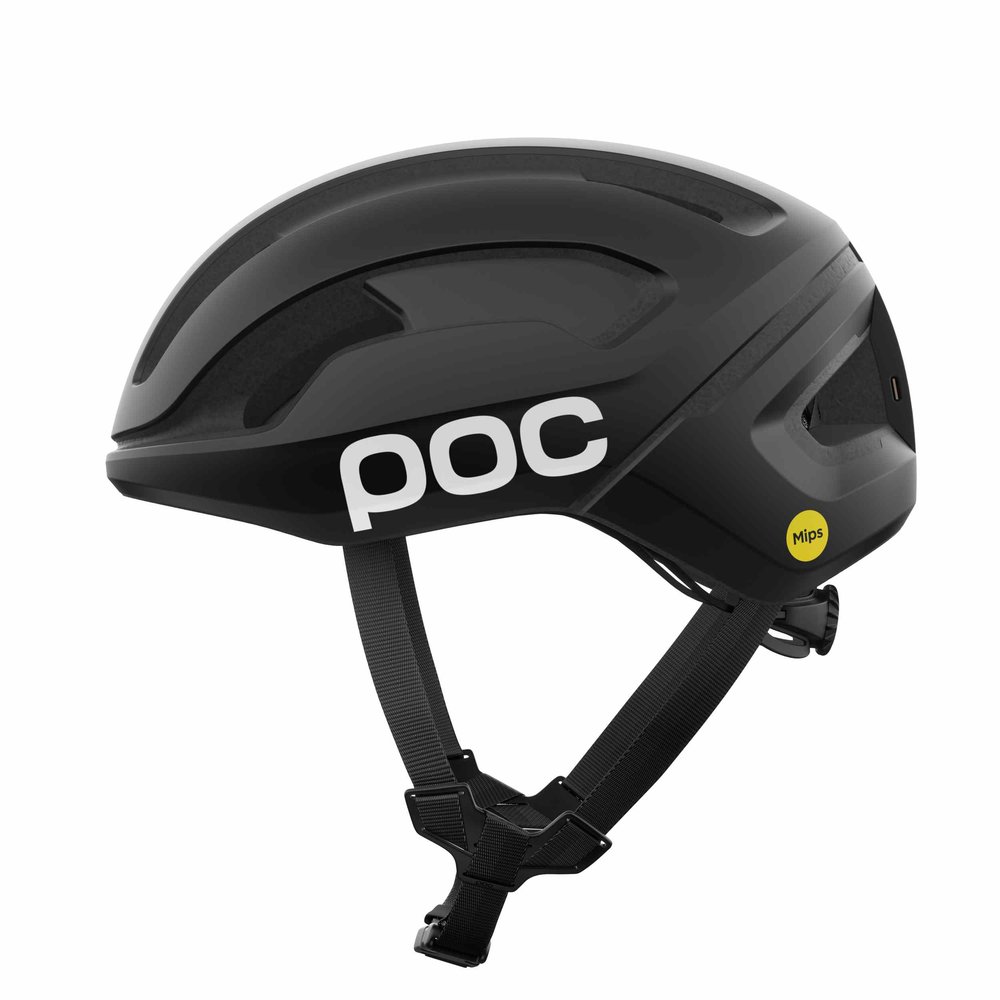 POC Omne Beacon MIPS Gravel Helm Uranium Black Matt