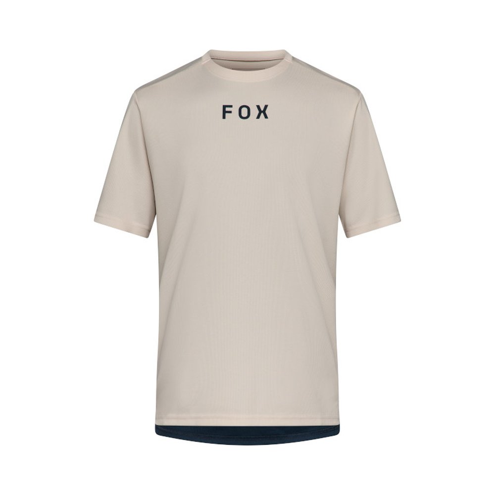 FOX RANGER SS JERSEY WORDMARK kurzärmlig Chalk