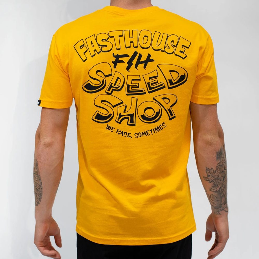 FASTHOUSE One-Shot T-Shirt gold