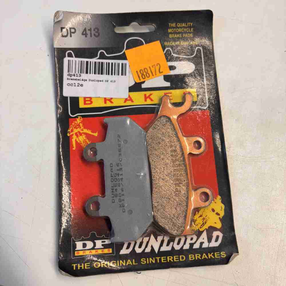 DP BRAKES DP 413 Dunlopads Bremsbeläge für Yamaha XT 600/XTZ 600