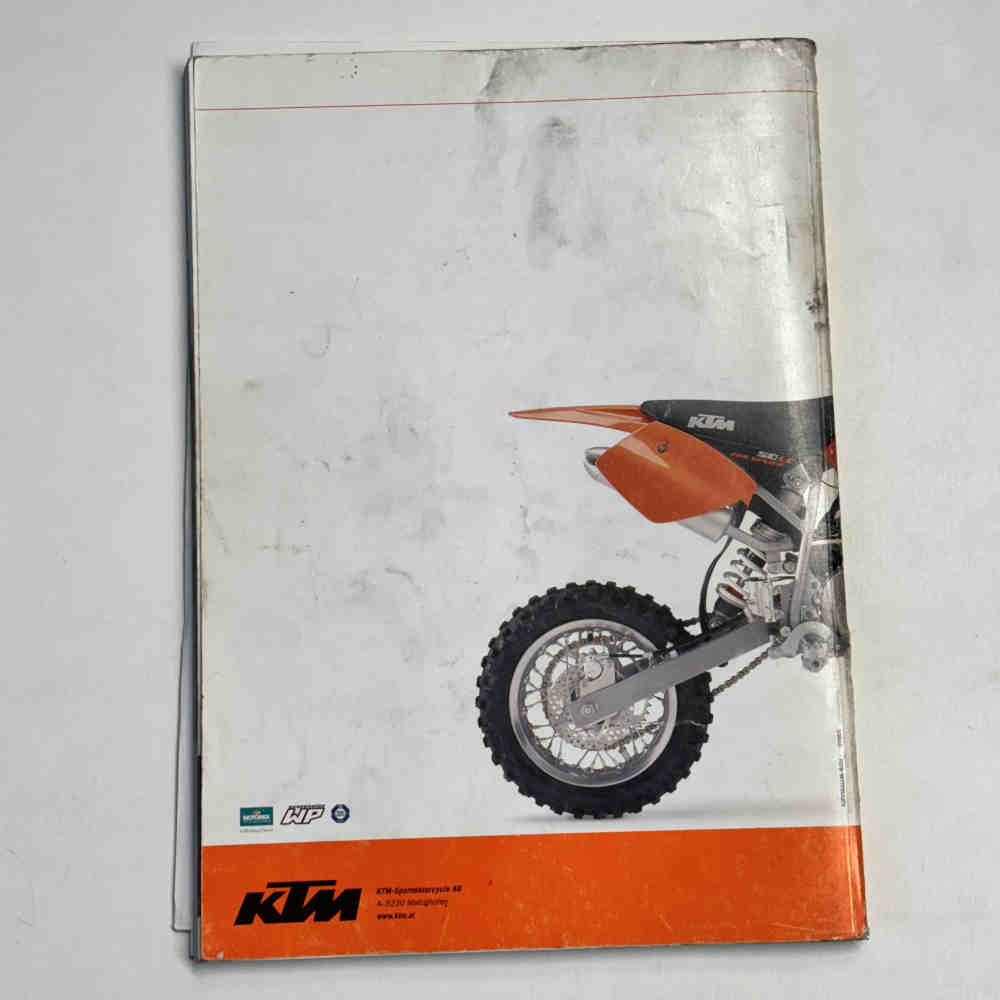 KTM 85 SX 19/16 & 17/14 2015 3213172en Motorrad-Handbuch gebraucht