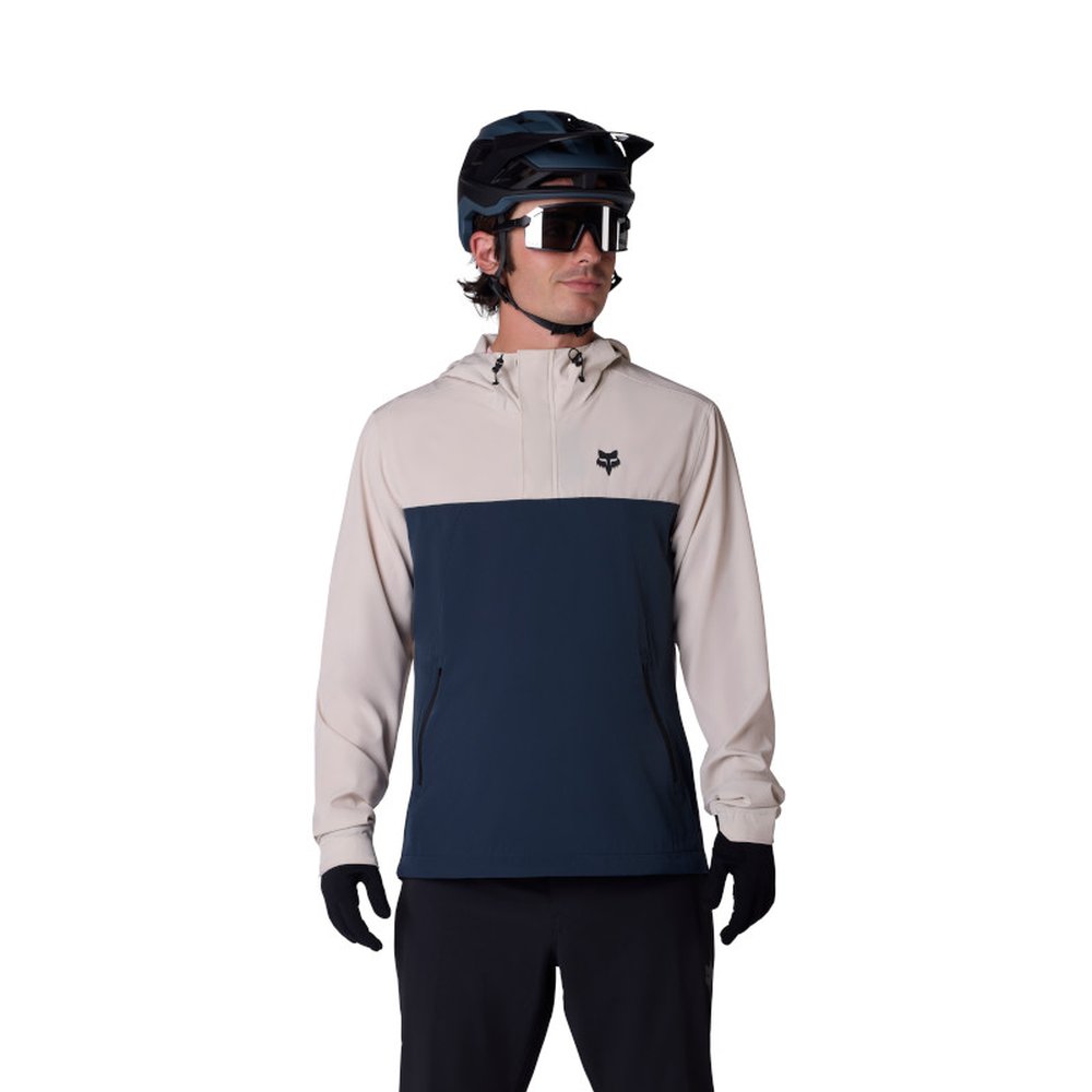 FOX RANGER WIND PULLOVER MTB Jacke MTB Jacke Chalk