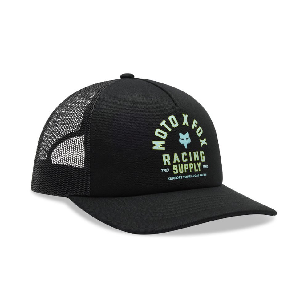 FOX W LOCAL RACER TRUCKER Black