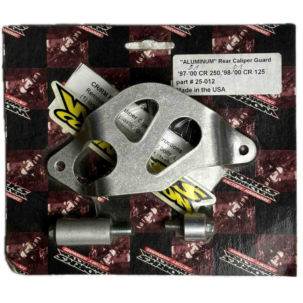WORKS CONNECTION Aluminium Rear Caliper Guard Honda CR 250 97-01/CR 125 98-01