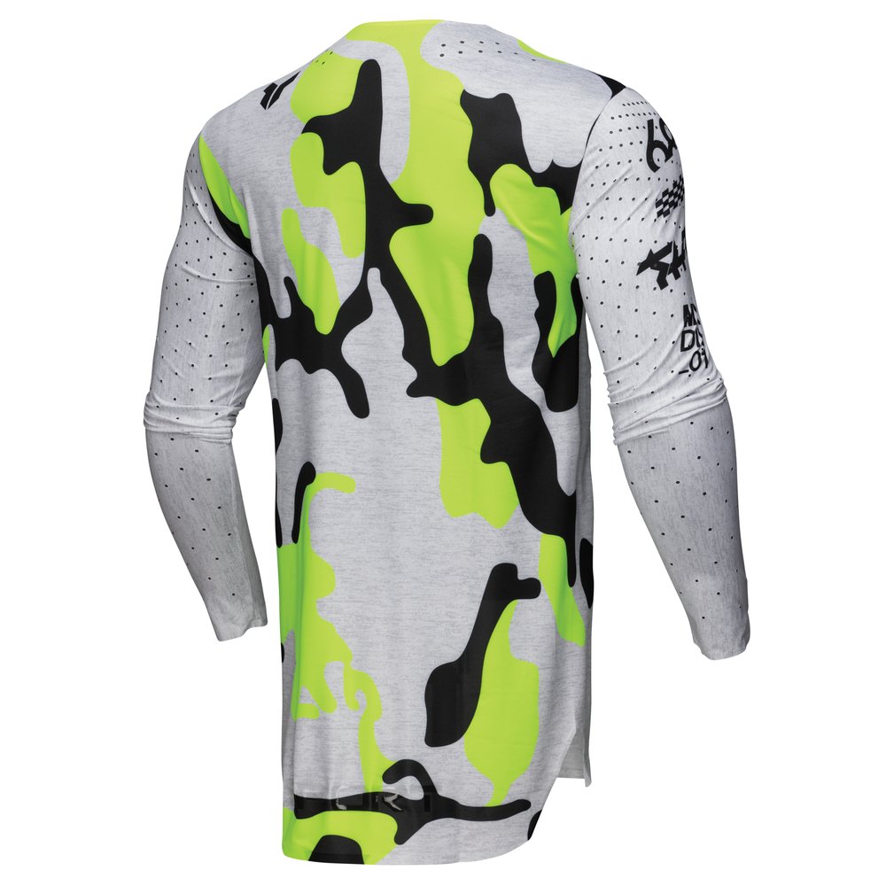 THOR Sportmode Riot Jersey weiss gelb acid