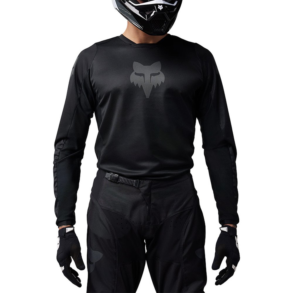 FOX 180 BLACKOUT JERSEY Schwarz