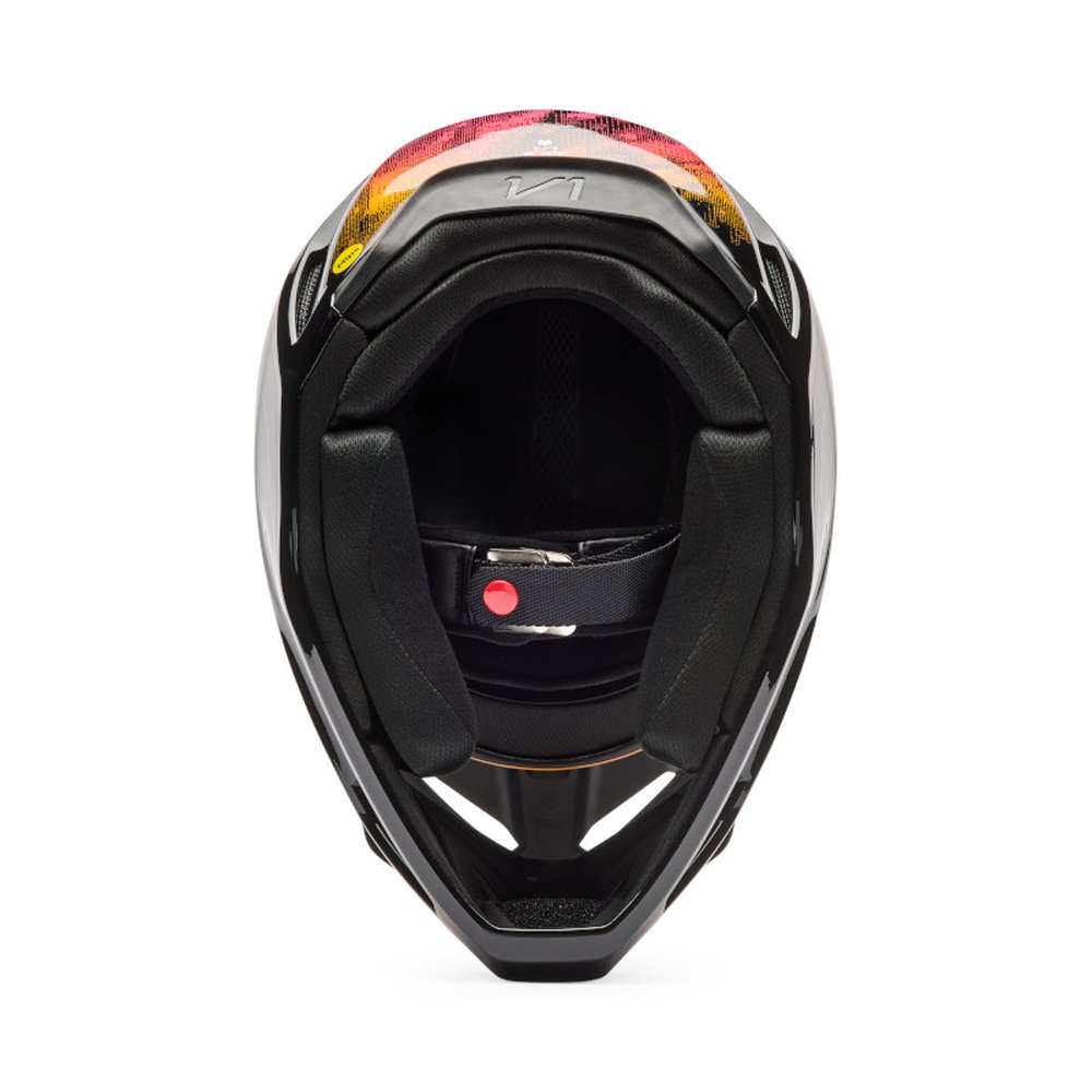 FOX V1 KAIROS Motocross Helm Tangerine