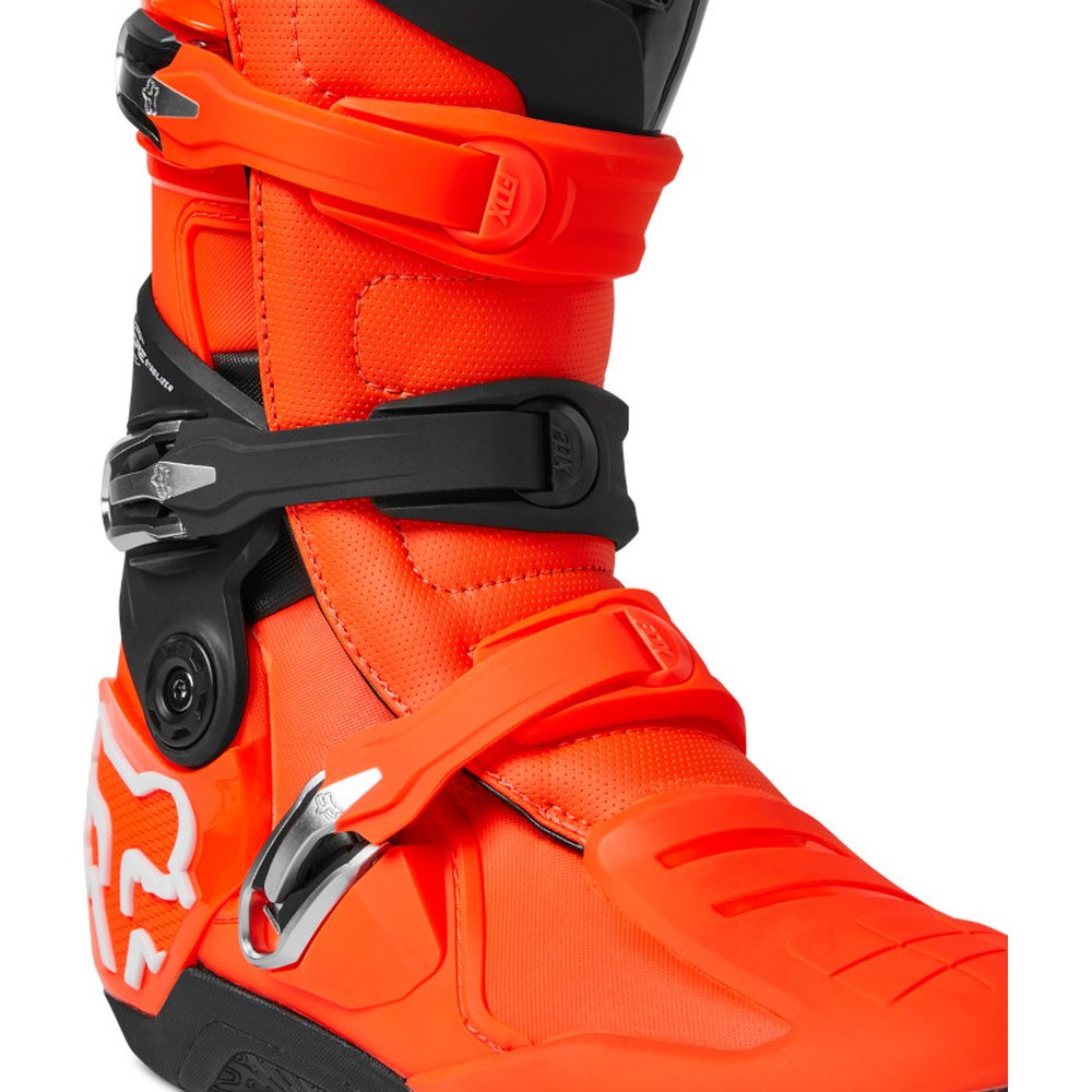 FOX MOTION BOOT Motocross Stiefel Neon Orange