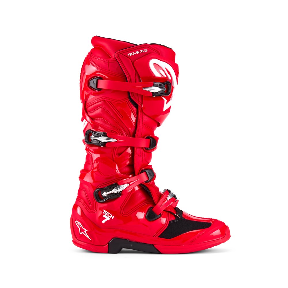 ALPINESTARS Tech 7 Motocross Stiefel hell rot