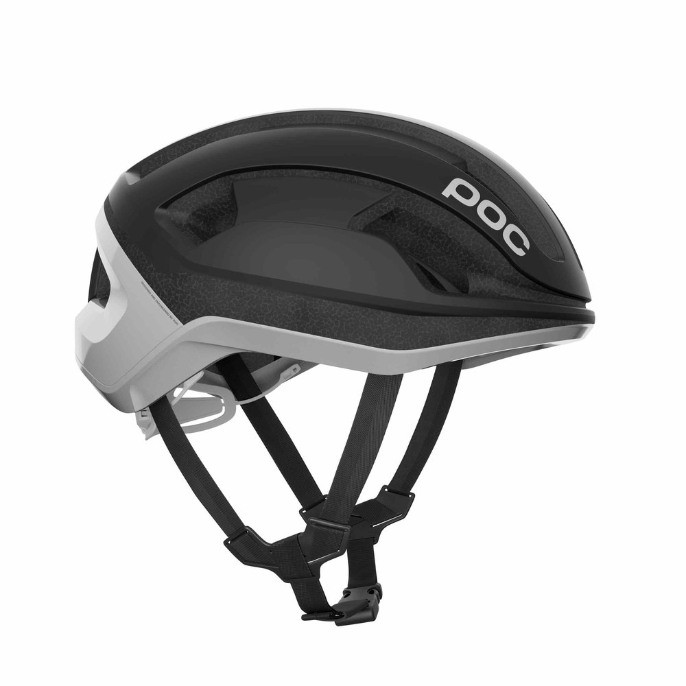 POC Omne Lite Gravel Helm Uranium Black Matt/Hydrogen White