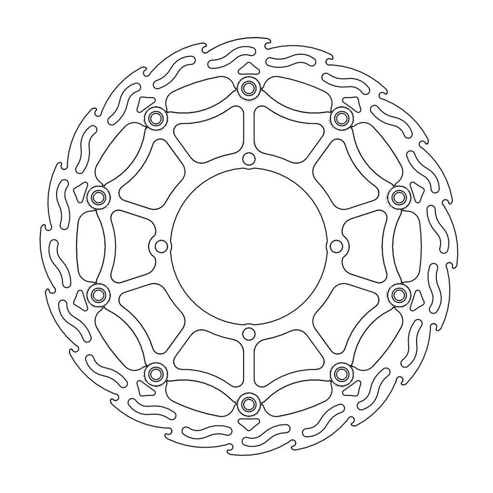 MOTO-MASTER Bremsscheibe Flame  Supermoto FR