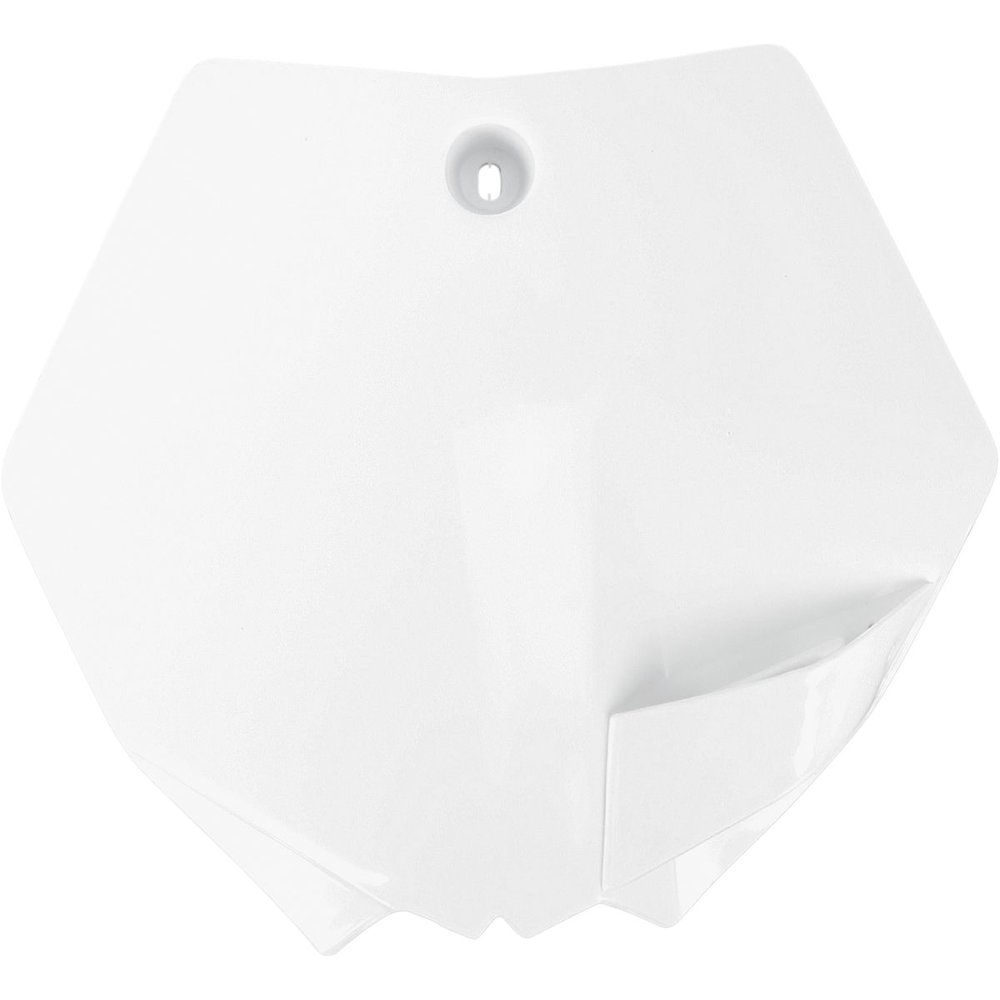 UFO Nummerntafel passend für KTM SX65 09-15 weiss