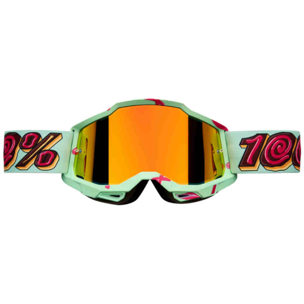 100% Accuri 2 Limited Donut 4.0 Brille rot verpiegelt 100% Accuri 2 Limited Donut 4.0 Brille rot verpiegelt