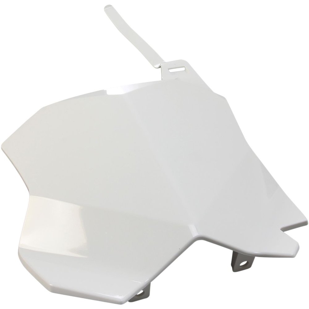 UFO Nummerntafel Kawasaki KX-250F 17- /450 16- weiss