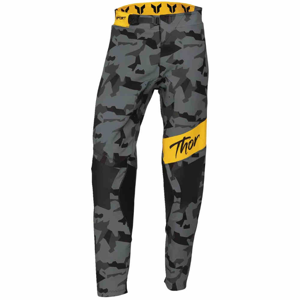 THOR Sportmode Shadow Frauen Motocross Hose schwarz