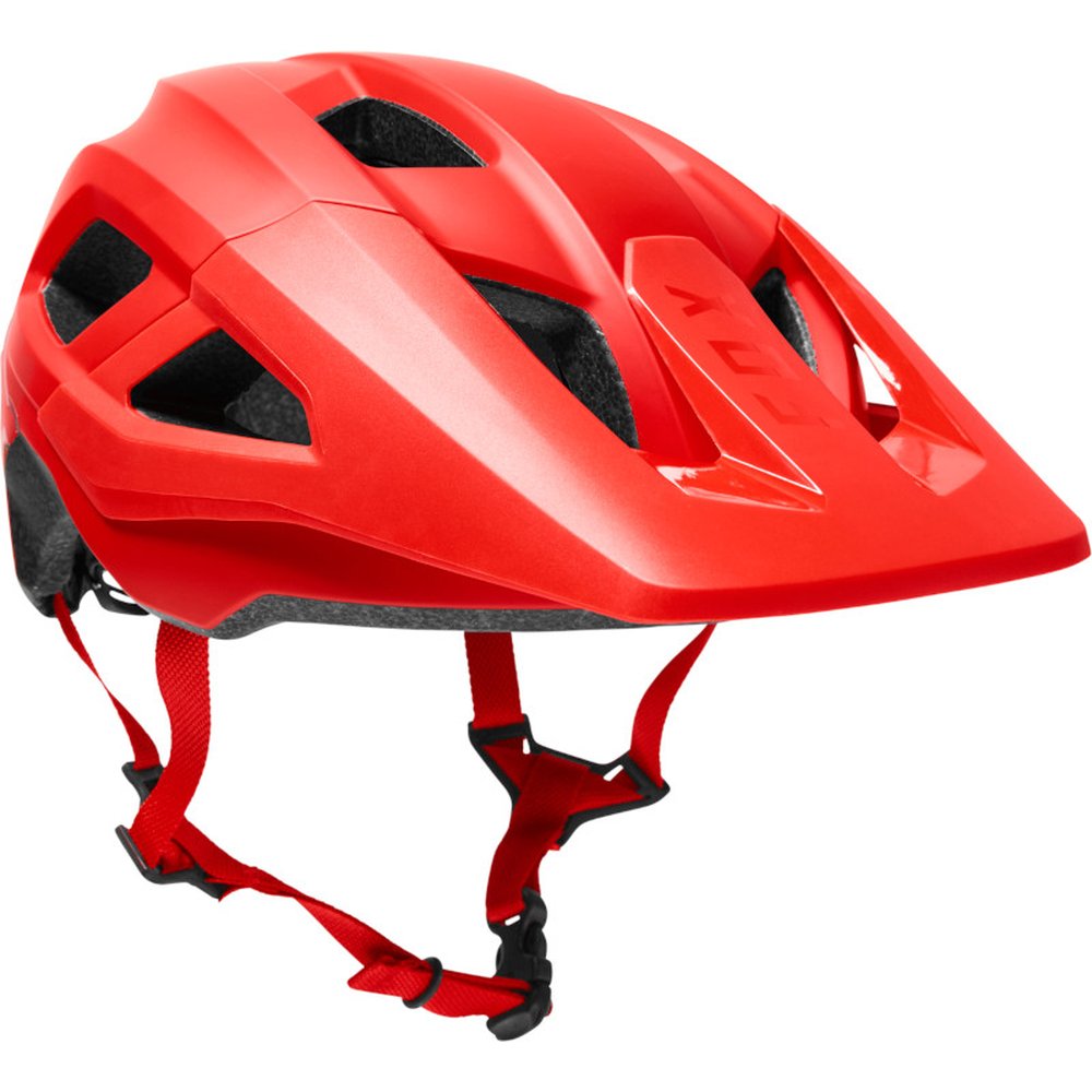 FOX MAINFRAME HELMET TRVRS MTB Helm Neon Rot
