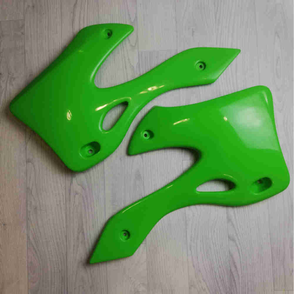 UFO 3720 KA03720 Tankspoiler Kühleradeckung Kawasaki KX 99 gruen