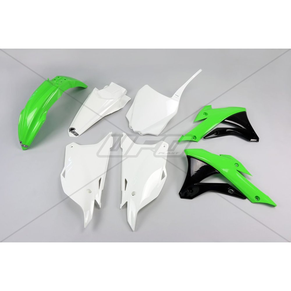UFO Komplettes Karosserie-Kit Plastikteile Kawasaki KX85 14-20 14-15 OEM Farbe